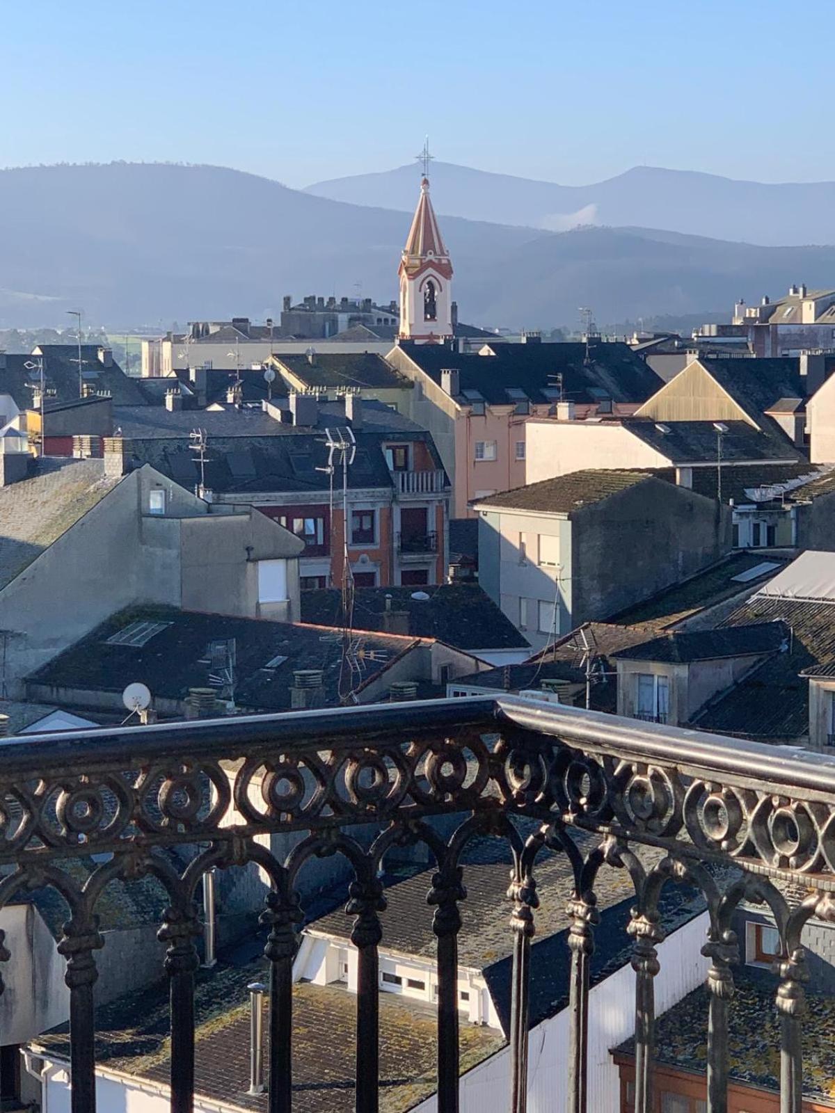 Moderno Piso Con La Mejor Terraza De Ribadeo Y Vistas Maravillosas Eksteriør bilde